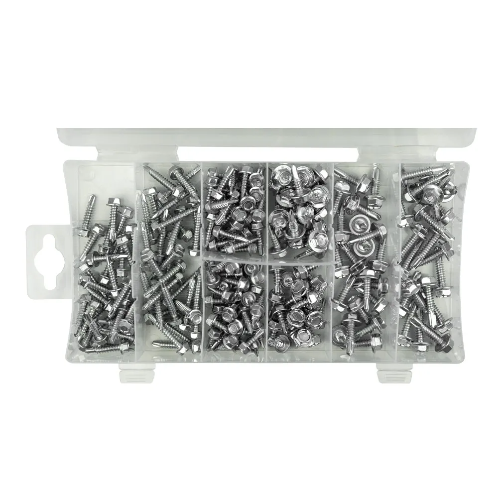[X1-53354] Coffret vis autoforeuses - 200 pièces