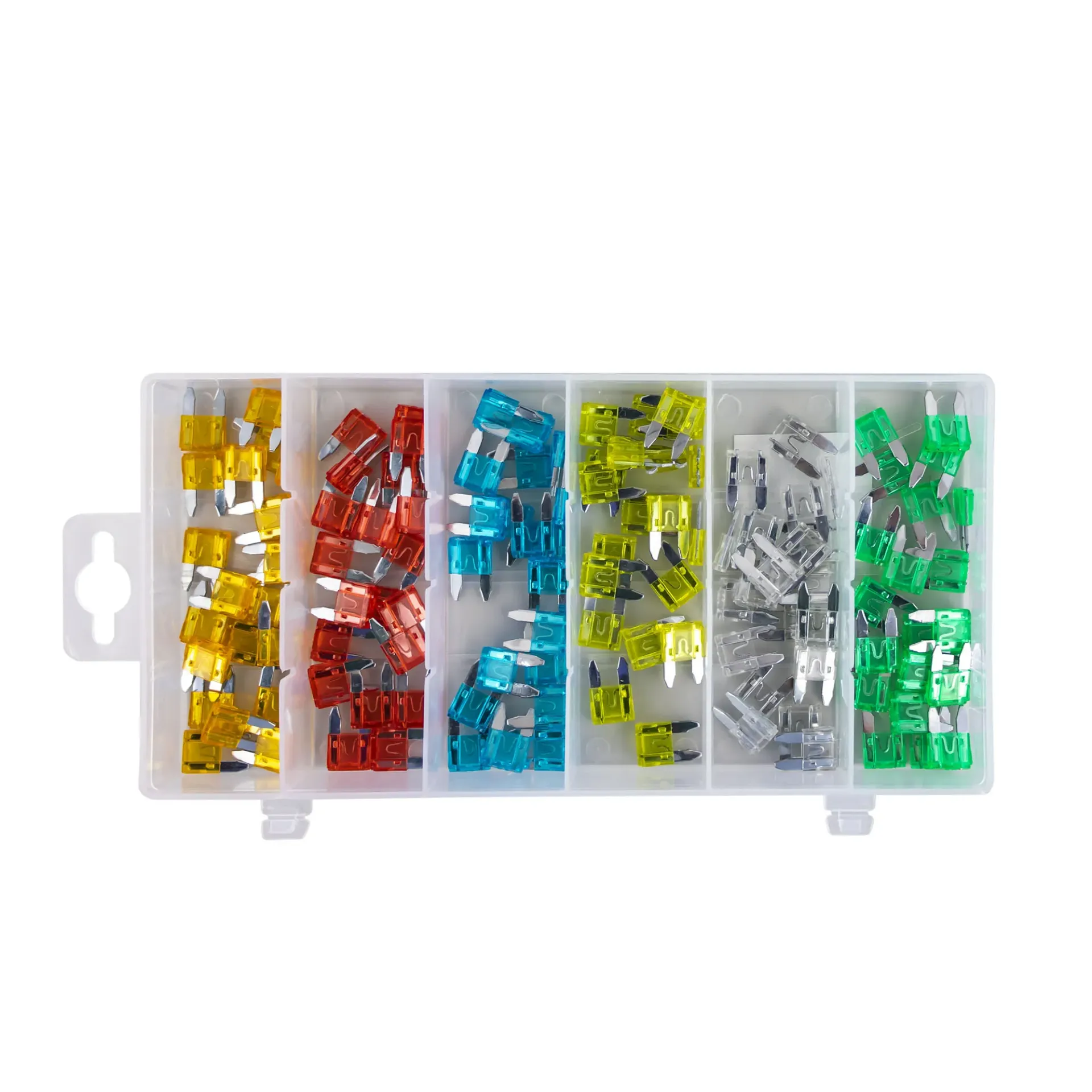 [X1-53355] Coffret de fusibles 120 unités - Type ATM - Mini fusibles